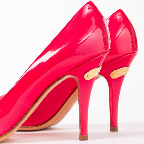 Louis Vuitton Strawberry Rose Pop Patent Leather Pointed-Toe Pumps - Picture 7 of 11